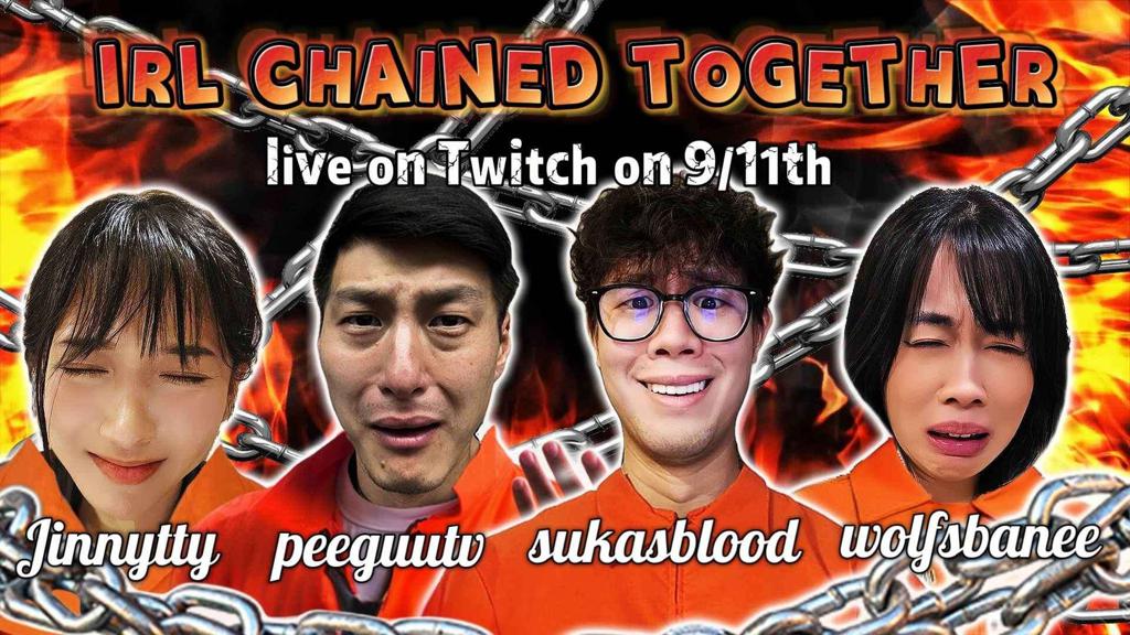 Hey guys ! Today we are starting this huge CHAINED TOGETHER CHALLENGE TODAY!