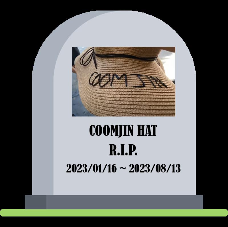 RIP COOMJIN Hat