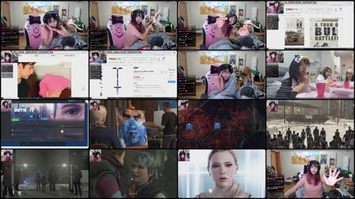 **20200626 discord / shopping with chat / Detroit become human with Chat's Choic