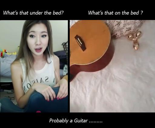 Probably a guitar ...