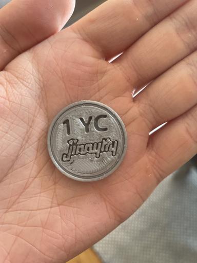 My yoomcoin from last night 