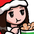 Christmas version of some animated emotes 🎄