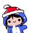 Christmas version of some animated emotes 🎄