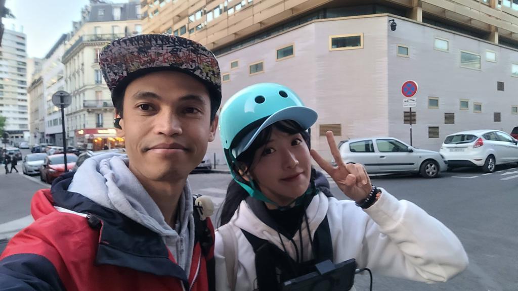 I made it! It was fantastic seeing Jinny in Paris. Was quite